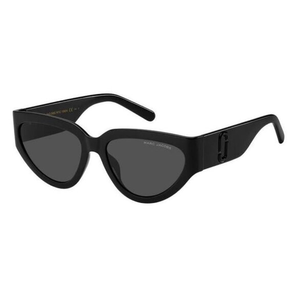 Marc Jacobs Accessories - New MARC JACOBS Black Cat Eye Marc 645/S 807 IR Sunglasses Women